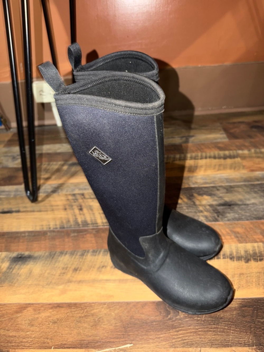 Black Women's Tall Winter & Rain Boots - Waterproof Comfort